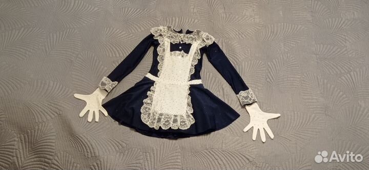 Костюм для фигурного катания Школьница 128 134