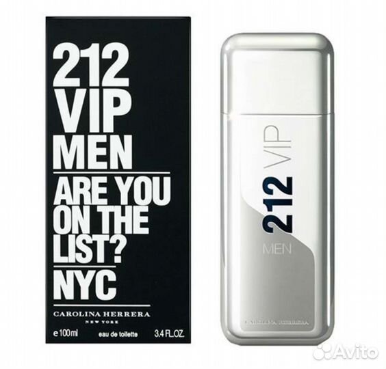 Carolina herrera 212 Vip Men 100ml