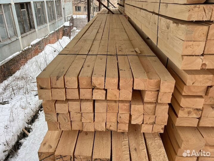 Доска обрезная 40х200х6000мм ГОСТ