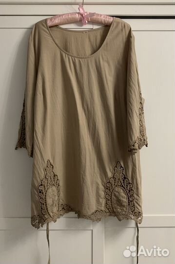 Пляжная туника платье