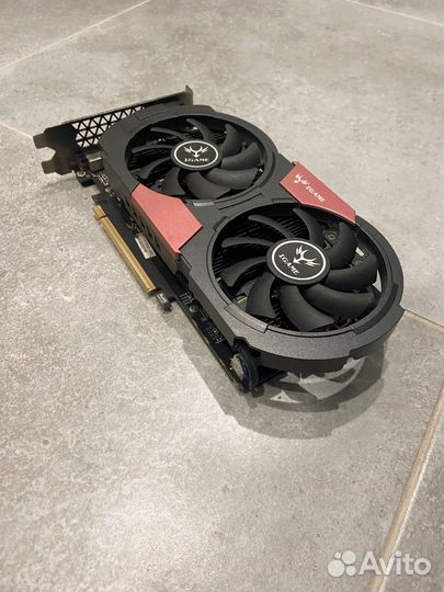 Видеокарта gtx 1050ti colorful