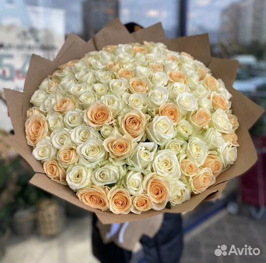 Букет из 101 розы