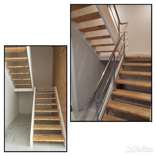 Перила для лестниц из нержавеющей стали, поручни