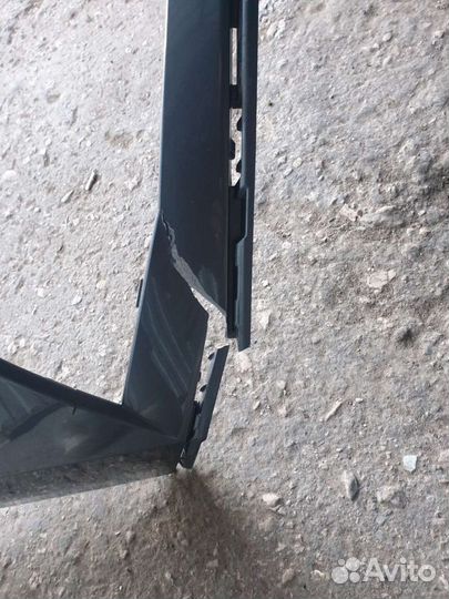 Skoda karoq бампер передний