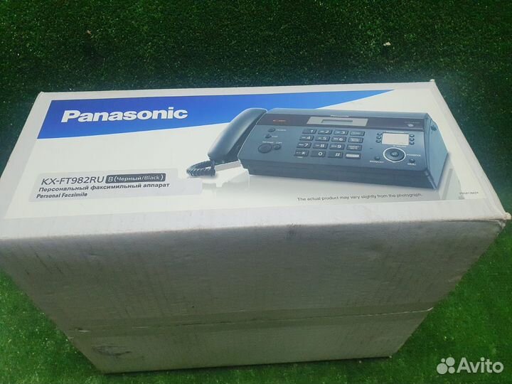 Факс Panasonic kX-FT982RU, черный