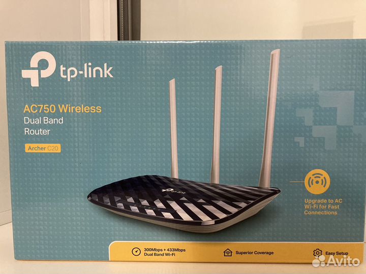 Tp-Link AC750 Wireless, Dual Band Router AC20