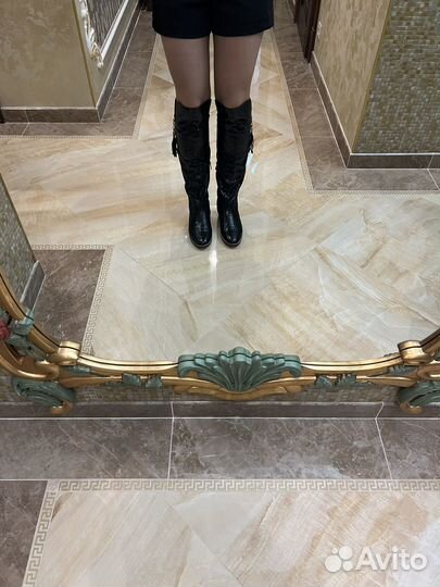 Итальянские ботфорты зимние 40 размер