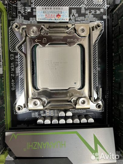 Huananzhi X79 2.49, Intel Xeon e5 1650 v1, 16 gb