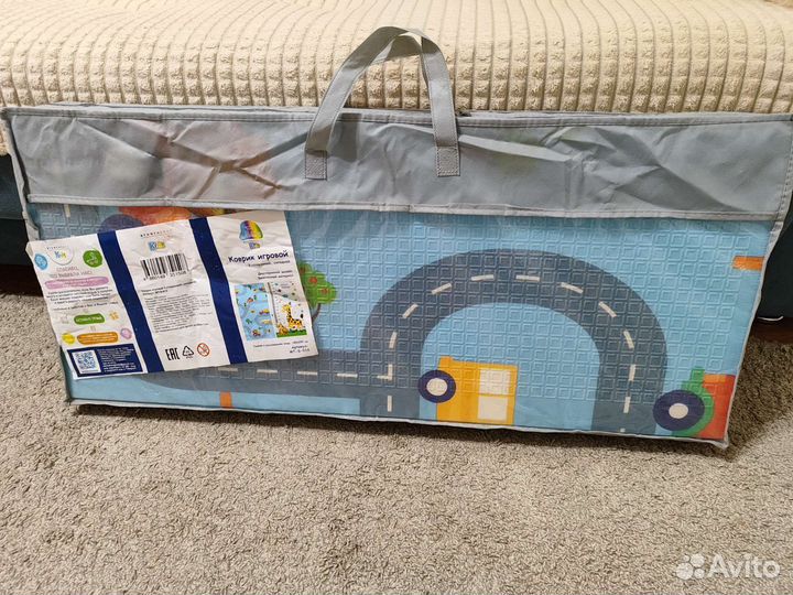 Детский игровой коврик складной
