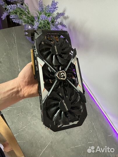 Видеокарта GTX 1080 8GB Gigabyte Aorus gddr5X