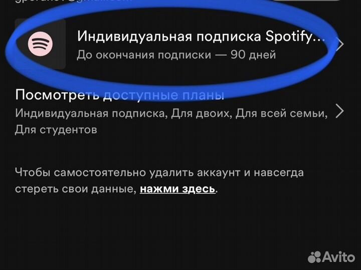 Spotify premium 6 или 12 месяцев