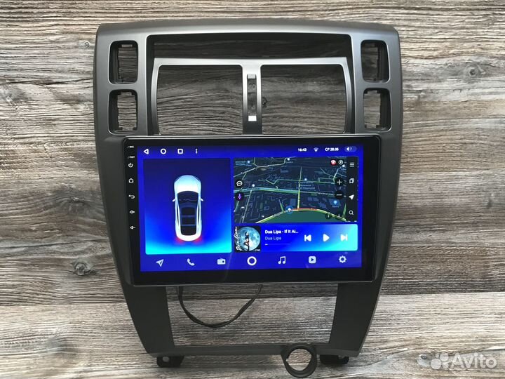Магнитола Teyes CC2 plus на Hyundai Tucson