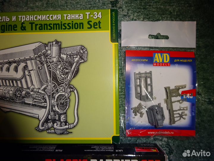 Сборные пластиковые модели 1/24, 1/35, 1/43, 1/48