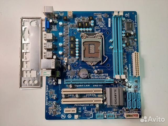 Socket LGA 1156 Gigabyte GA-H55M-S2 REV:1.3