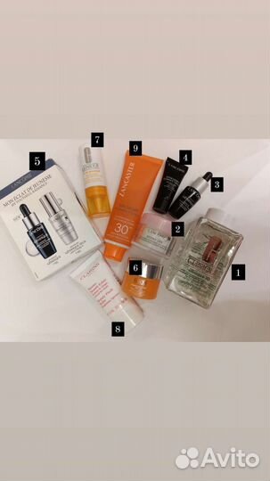 Уход lancome, Clinique,Clarins, Lancaster