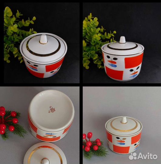 Сахарница фарфор СССР