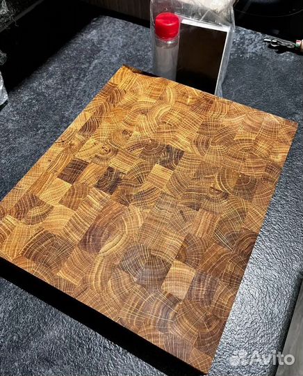 Доска разделочная торцевая из дуба