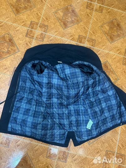 Джинсовая парка (пальто)