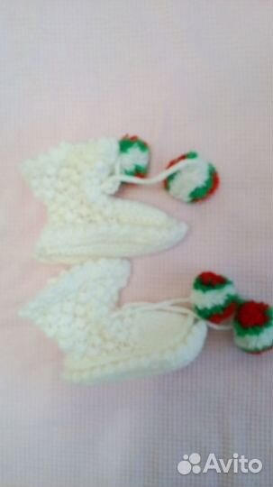 Костюм ручная вязка от рождения до года