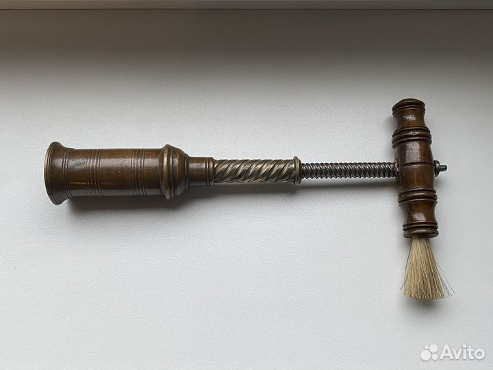 Томасон старинный штопор 19 век Бронза Англия