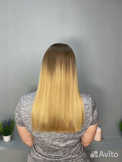 Кератиновое выпрямление