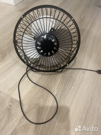 Вентилятор настольный с кабелем USB