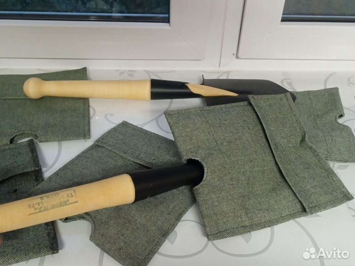 Малая пехотная лопата отк1985г и брезентовый чехол