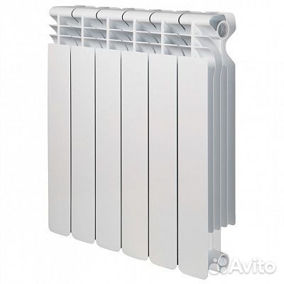 Радиатор алюминиевый radena 500/85 8 секций