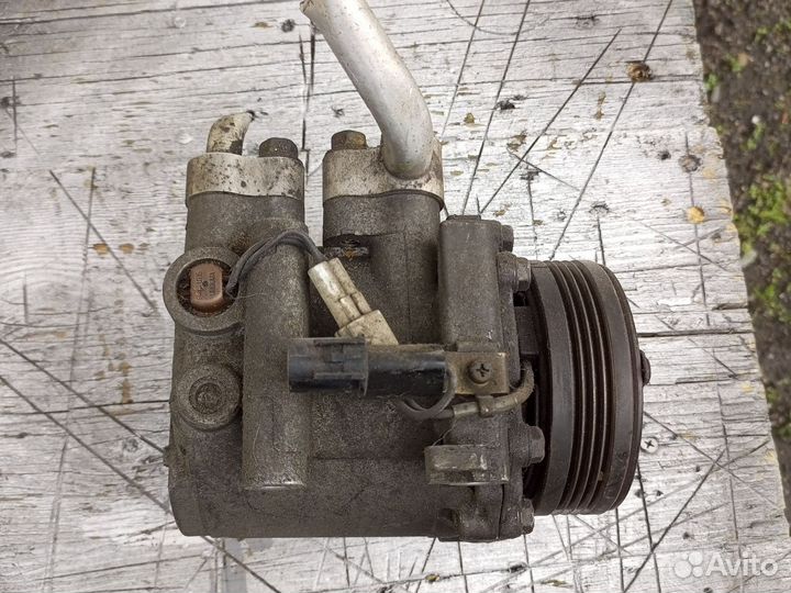 Компрессор кондиционера mitsubishi pajero mini