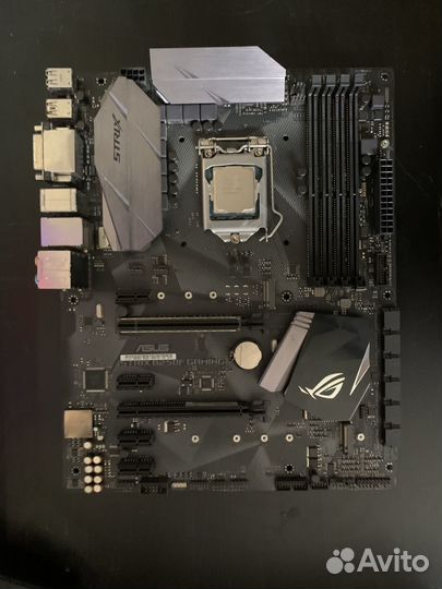 Процессор Intel core i3 7350k + asus ROG strix B25