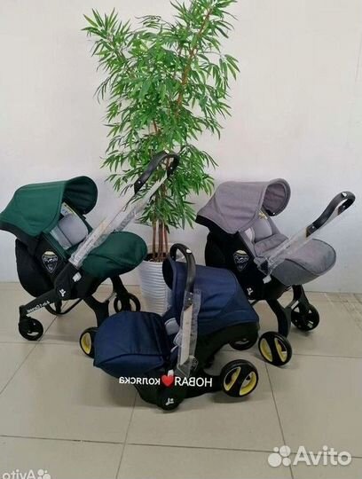 Коляска-автокресло FooFoo 4в1 (Doona+) в рассрочку
