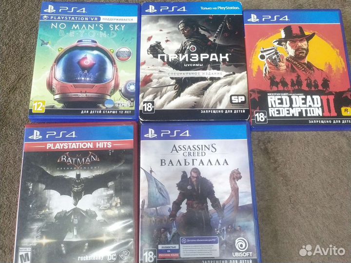 Игры для приставок ps4