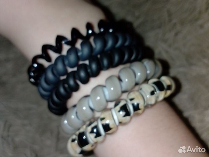 Резинки для волос пружинки