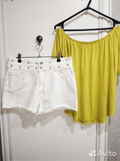 Женские летние вещи 44-46 Zara, Mango, HM