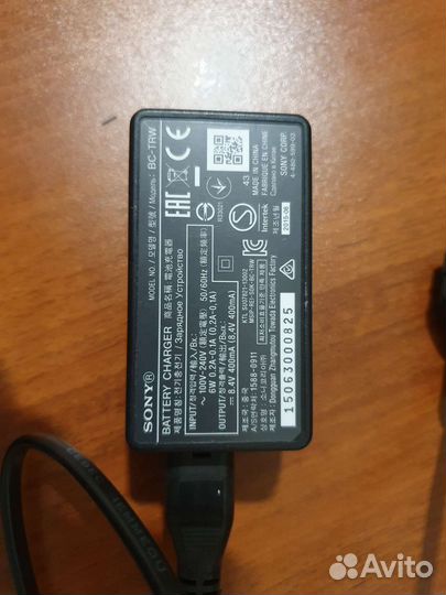 Sony BC-TRW зарядка, NP-FW50
