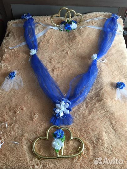 Украшения автомобиля на свадьбу