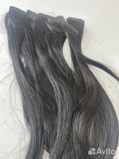 Волосы для наращивания 50 см б/у, на лентах