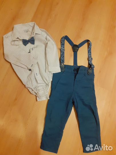 Нарядный комплект для мальчика (4 вещи) на 1 год