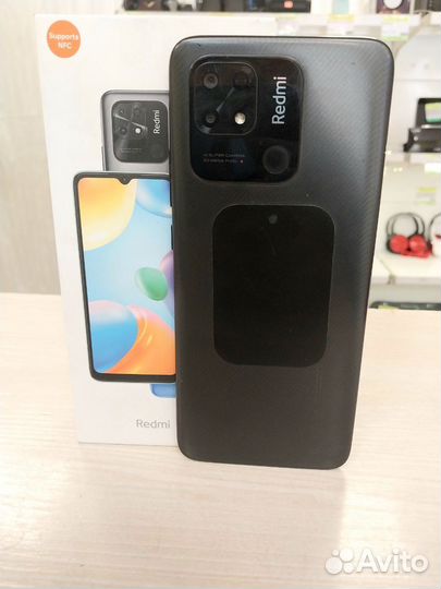 Смартфон Xiaomi Redmi 10C 4/64 гб RU, серый графит