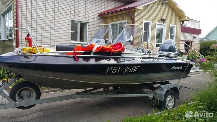 Silver Hawk 520 + Yamaha F100 DET