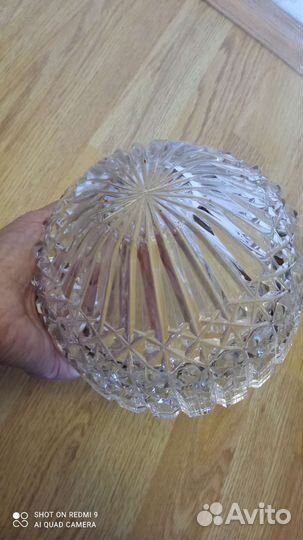 Хрустальные вазы разные СССР