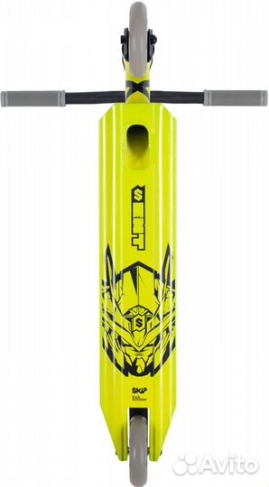 Самокат skip AL EMT (2023) зелено-черный Kra45