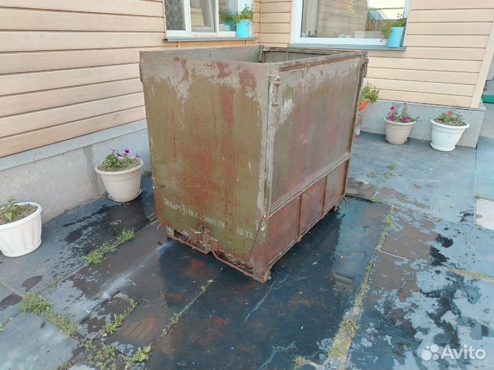 Ёмкость железная для сельскохозяйственных нужд