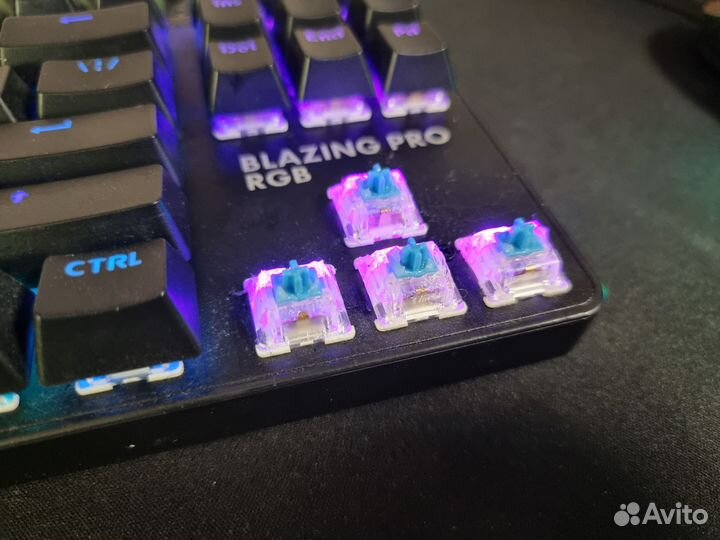 Игровая механическая клавиатура blazing pro rgb