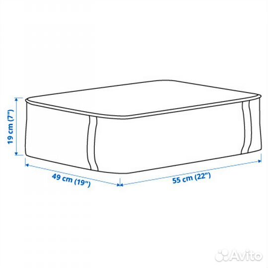 Säckkärra IKEA сумка для хранения,55x49x19 см