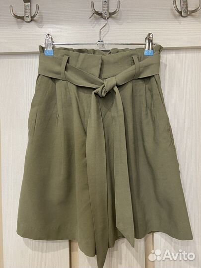 Шорты с высокой талией H&M