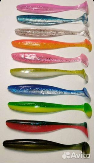 Приманки рыболовные силиконовые, воблер