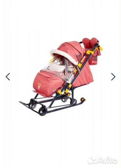 Санки коляска ника 7 3