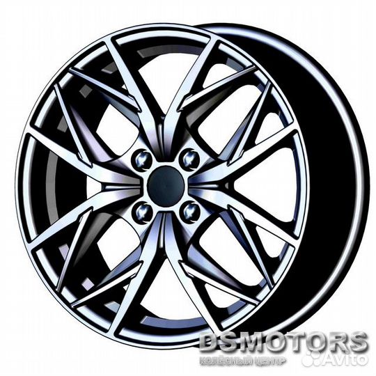 Диски Асти 6.5/16 4x100 ET40 d67.1 графит