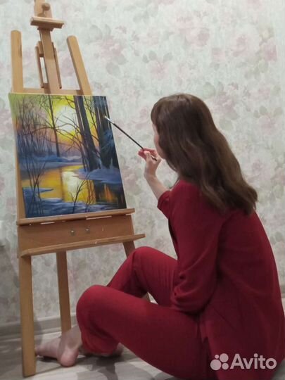 Картина маслом на холсте 